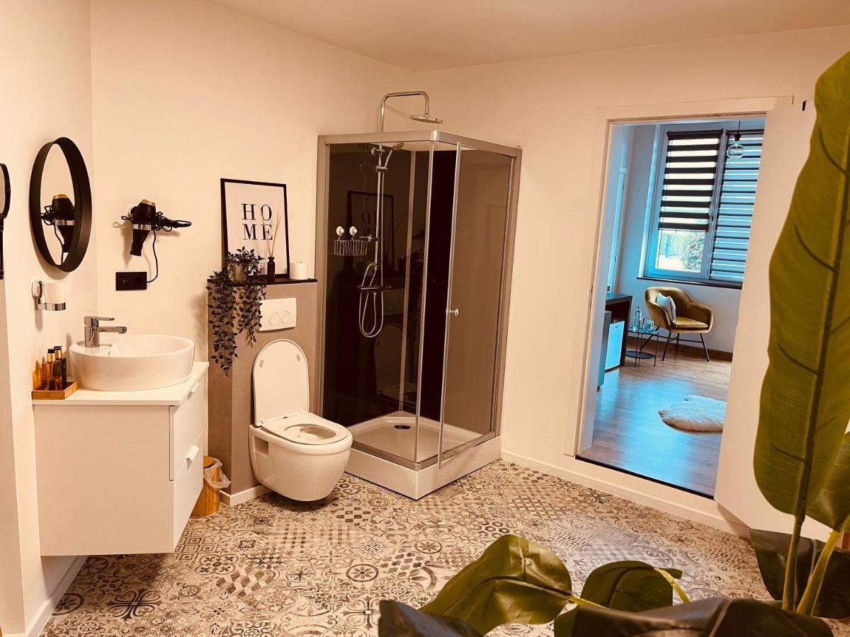 La Villa chambre deluxe twin Bastogne Extérieur photo