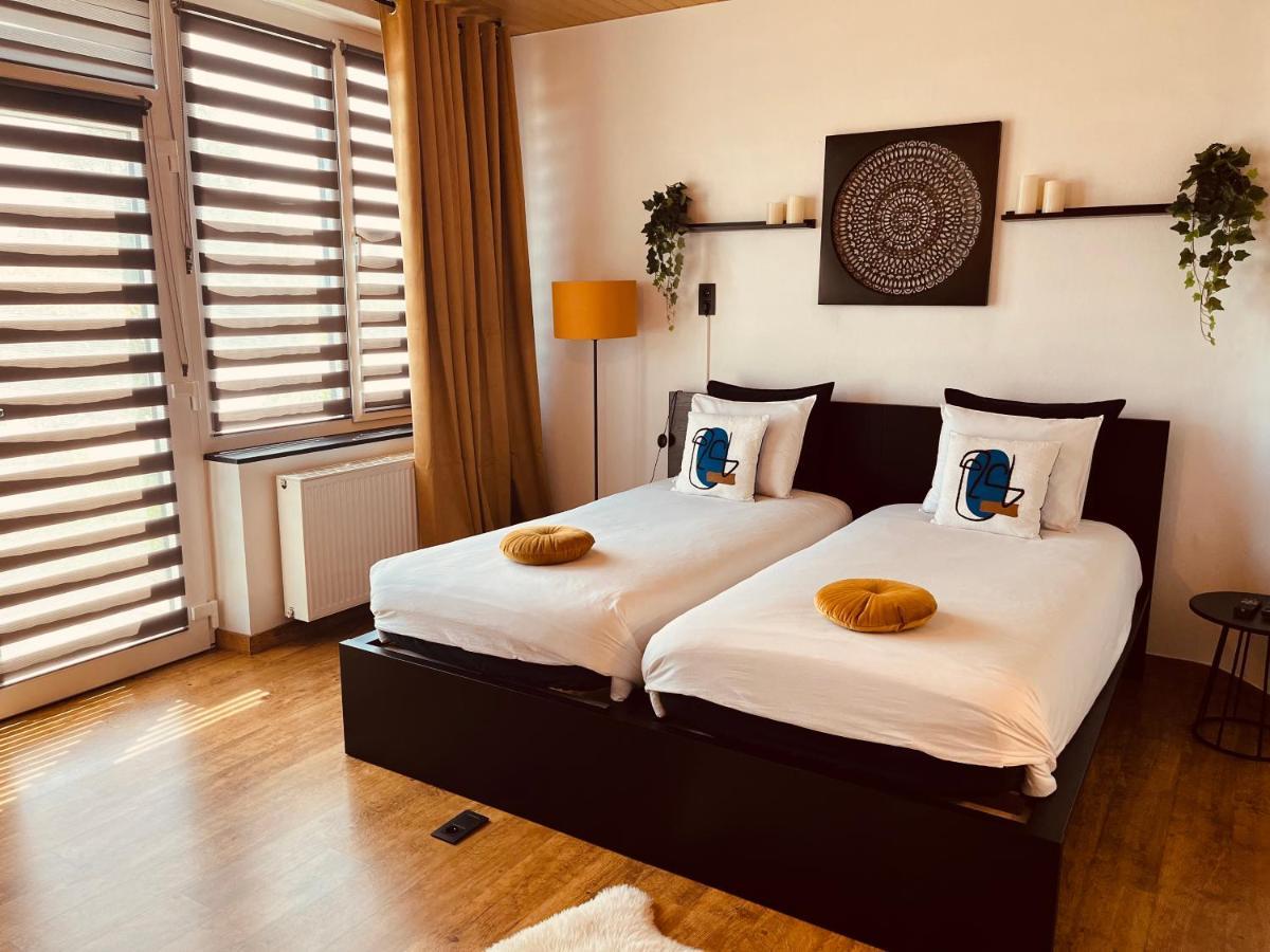 La Villa chambre deluxe twin Bastogne Extérieur photo